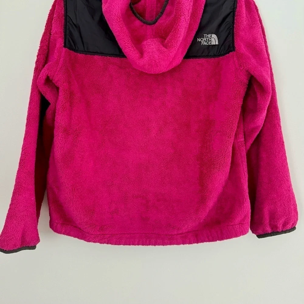 The North Face Youth Plush Fleece Fuzzy Oso Zip Up Jacket with Hood L 14/16